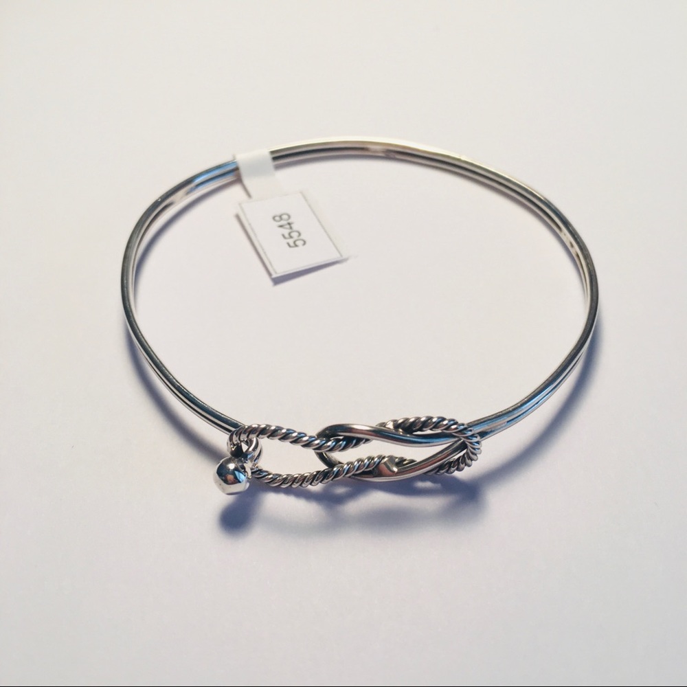 Sterling Silver Celtic Rope Bangle Bracelet